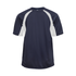 Badger Sport Hook Tee, Sizes 2XL-4XL (414400-028108), Color 'Navy/White'
